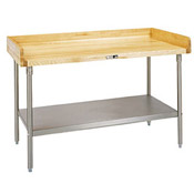 John Boos DNS14 Riser Maple-Top Work Table