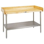 John Boos DSS06 Riser Maple-Top Work Table