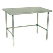 John Boos S14041 14-Gauge Stainless Steel-Top Work Table