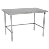 John Boos S14114 14-Gauge Stainless Steel-Top Work Table