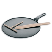 Matfer Bourgeat Black Cast Iron Crepe Pan