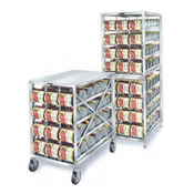 PrisonBilt Stainless Steel Can Racks Holds 144