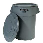 Rubbermaid 55 Gallon Gray Brute Lid