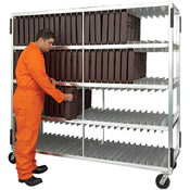 New Age Industrial 3-Shelf 70-5/8"L Universal Tray Drying Rack