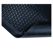 Teknor Apex 3" x 10" Black Ridge Scraper Mat