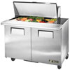 True TSSU-48-18M-B Mega-Top Sandwich/Salad Prep Table