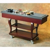 Bon Chef Traditional Induction Cart with 2 Stoves