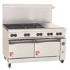 Wolf C-60-SS-6B-24G Challenger XL Gas Restaurant Range