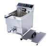 Adcraft Double Tank Countertop Fryer w/Drain